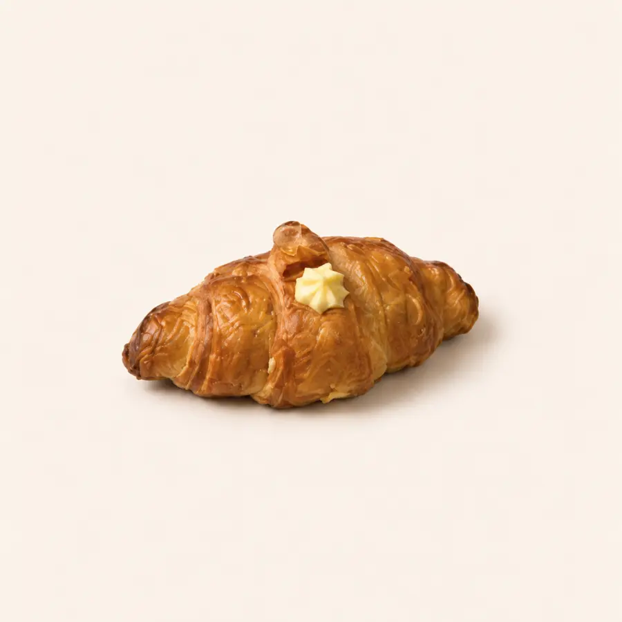 Croissant Pie de limón